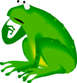 Forgetful Frog Clip Art at Clker.com - vector clip art online ...