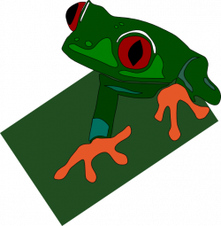 Red Eyed Frog Clip Art at Clker.com - vector clip art online ...
