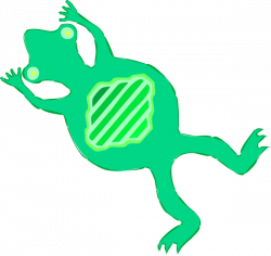 Frog 2 Clip Art at Clker.com - vector clip art online, royalty free ...