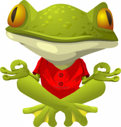 Yoga Frog Clip Art at Clker.com - vector clip art online, royalty ...