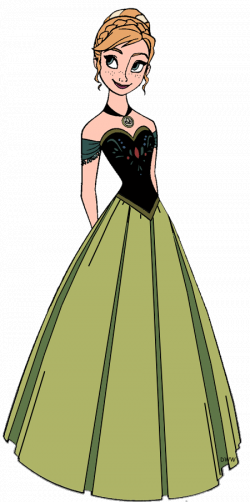annagreendress.gif (450×904) | Frozen{Princess Elsa & Anna]{Prince ...