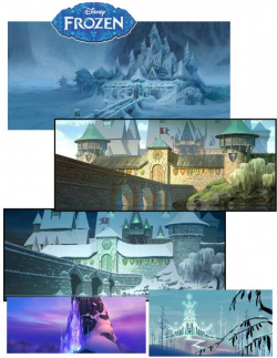Arendelle Castle Disney Frozen Castles Clip Art by ...