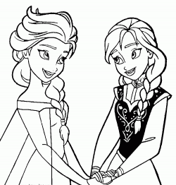 Frozen clipart black and white 2 » Clipart Station