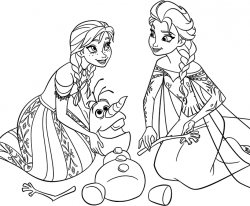 Free Frozen Coloring Pages, Download Free Clip Art, Free ...