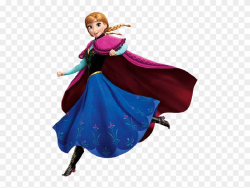 Disney Frozen Clipart - Anna Frozen Winter Dress - Png ...