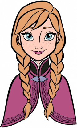 Anna Clip Art from Frozen | Disney Clip Art Galore