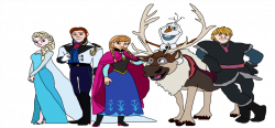 Main Characters of Frozen by Dulcechica19 on DeviantArt