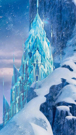 Elsa's ice castle from frozen | Elsa pics | Disney frozen ...
