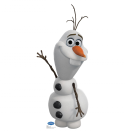 Olaf - Disney's Frozen - Cardboard Cutout | accessories in ...