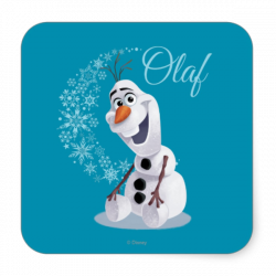 Olaf Favor Stickers | Free Images at Clker.com - vector clip art ...