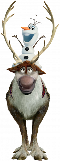 Olaf and Sven Frozen Transparent PNG Image | Gallery Yopriceville ...