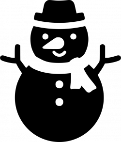 Xmas Snowman Frozen Snow Svg Png Icon Free Download (#550542 ...
