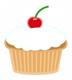 Clipart: Cherry Cupcake | Coloring Pages/Printables,Templates ...