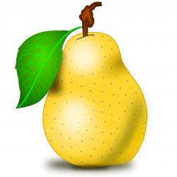 Clipart - Pear