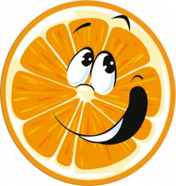Smiling orange. Smileys. Stickers | Smileys & Stickers ...