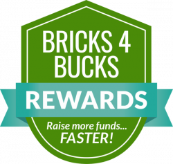 Bricks 4 Bucks Bonus Rewards Program - Fundraising Brick