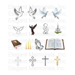 Funeral Program and Memorial Clipart Vol. 1 | funerals ...