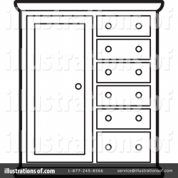 Furniture Clipart #1199232 - Illustration by Lal Perera