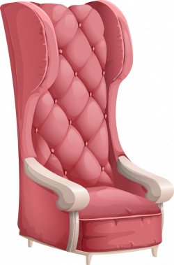 OnlineLabels Clip Art - Old-Fashioned Fancy Chair