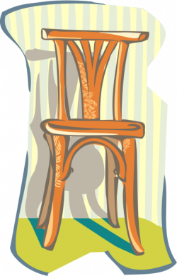 Chair Furniture - Vector Image