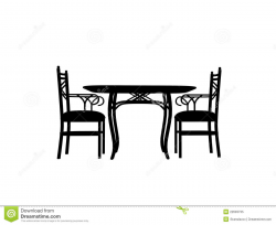 Restaurant Table Clipart Clipart Suggest, Cafe Table And ...