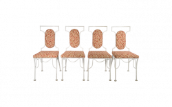 Viyet - Designer Furniture - Seating - Vintage Upholstered Iron Side ...