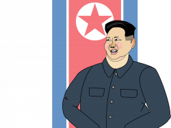 Clipart - Animated The Supreme Leader Kim Jong-un - Rocket Man