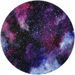 icon circle space galaxy - Sticker by Sarah Woodward