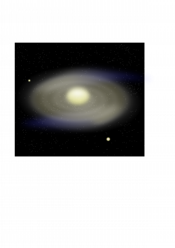 Clipart - Spiral Galaxy m18