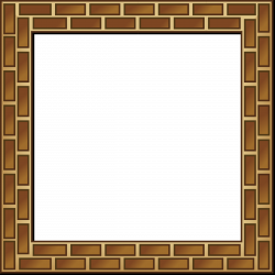 Clipart - RPG map brick border