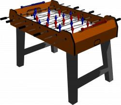 Table Foosball Game Clip art - ping pong 2400*2089 transprent Png ...