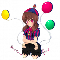 Balloon Girl! by SaiNeko08 on DeviantArt