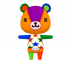 Mobile - Animal Crossing: Pocket Camp - Stitches - The Models Resource