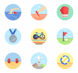 20 olympic icon packs - Vector icon packs - SVG, PSD, PNG, EPS ...