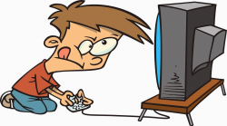 Playing Video Games Clipart | Free download best Playing ...