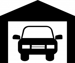 Car In A Garage Svg Png Icon Free Download (#8827) - OnlineWebFonts.COM