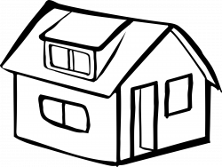 Clipart - Blank detached house