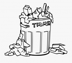 Trash Can Clipart Black And White #279522 - Free Cliparts on ...