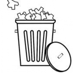 garbage with filled to the top | Clipart Panda - Free ...