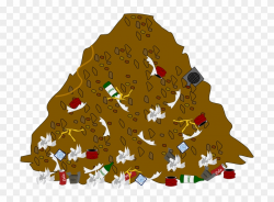 Garbage Pile Clipart , Png Download - Pile Of Trash Clipart ...