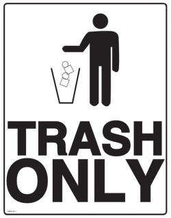Free Trash Sign, Download Free Clip Art, Free Clip Art on ...