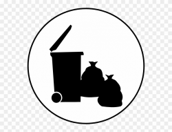 Garbage Symbol - Garbage Room Icon Png Clipart (#126876 ...