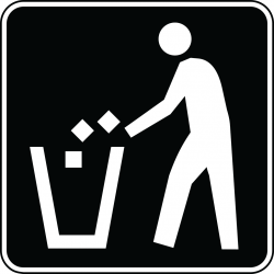 Free Trash Can Sign, Download Free Clip Art, Free Clip Art ...