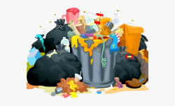 Trash Can Clipart Proper Disposal Garbage - Garbage Clip Art ...