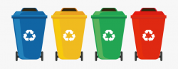 Trash Can Clip Art Transparent Background - Recycle Trash ...