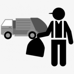 Clipart Garbage Collector Clipart - Sanitation Worker ...