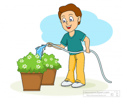 Kids Gardening Clipart | Free download best Kids Gardening ...