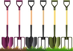 Garden tool Gardening Clip art - Fork spade design material 1000*700 ...