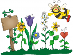 Spring garden clipart free clipart image the cliparts - Clip ...