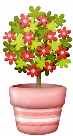 lliella_JujuGarden_topiary1.png | Flowers, Clip art and Decoupage